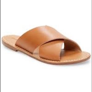 Soludos Crisscross Leather Sandal